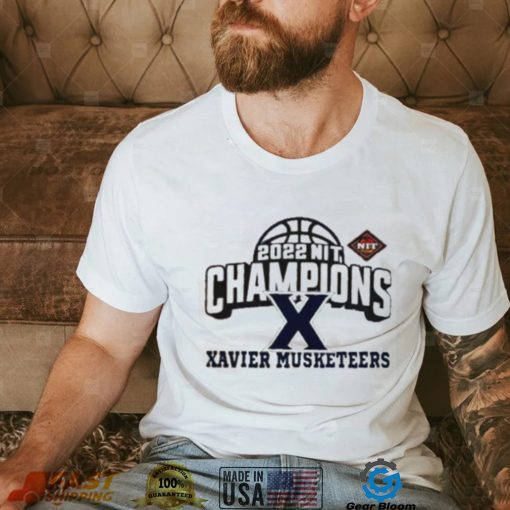 Congratulation Xavier Musketeers Champions NIT 2022 NBA T Shirt