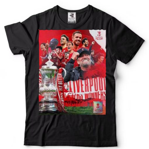 Congratulations Liverpool FC Champions 2022 FA Cup T Shirt