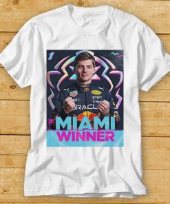 Congratulations Max Verstappen Wins Miami GP Formula 1 T Shirt