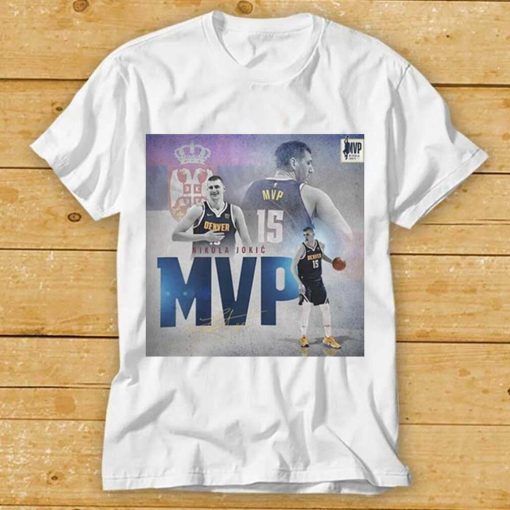 Congratulations Nikola Jokic MVP Denver Nuggets NBA 2022 T Shirt