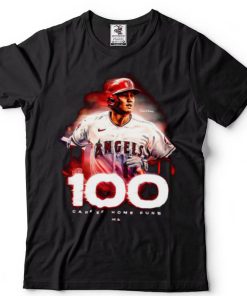 Congratulations Shohei Ohtani 100 Career Home Runs MLB T Shirt