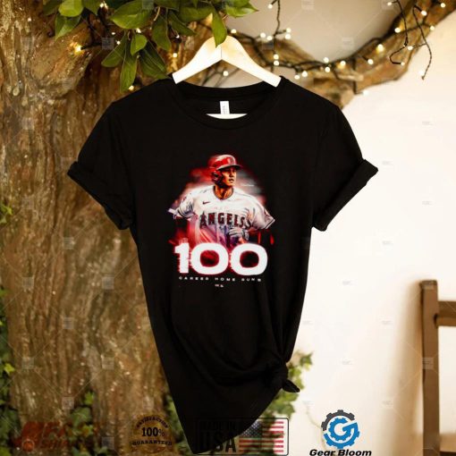 Congratulations Shohei Ohtani 100 Career Home Runs MLB T Shirt