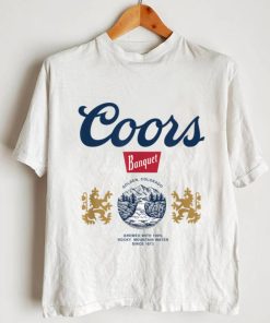 Coors Golden Colorado Banquet Beer Label T Shirt