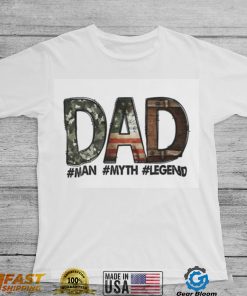 Dad Man Myth Legend Father's Day Gift Shirt