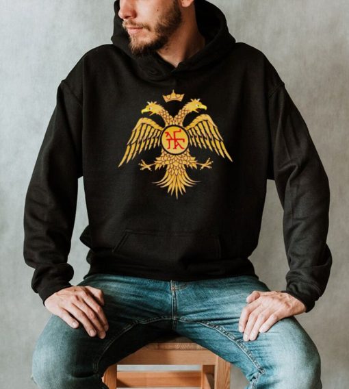 Double headed Eagle of Byzantium logo shirt