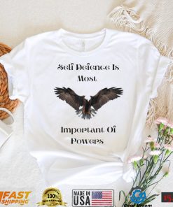 Eagle Self Defense is Most Important of Powers Shirt