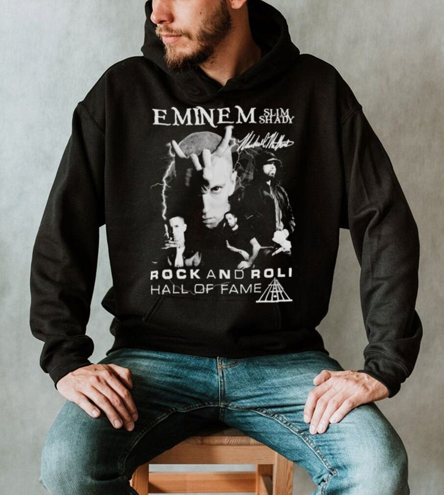 Eminem Slim Shady signature Rock and Roll Hall of Fame 2022 shirt