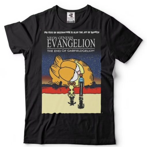 End of Neon Genesis Garfieldgelion Shirt