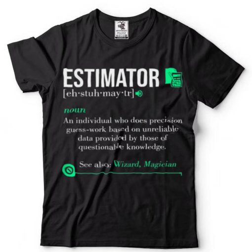 Estimator Estimating Calculations JobsShirt Shirt