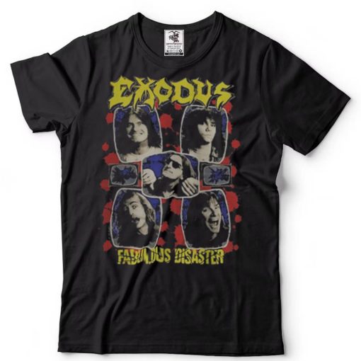 Exodus Fabulous Disaster 1989 Vintage Tour T Shirt