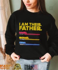 Father Personalized I Am Their Father Star Wars Father Shirt