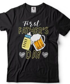 First Father’s Day T Shirt, Father and Baby Shirt