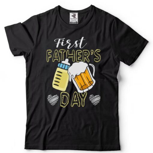 First Father’s Day T Shirt, Father and Baby Shirt