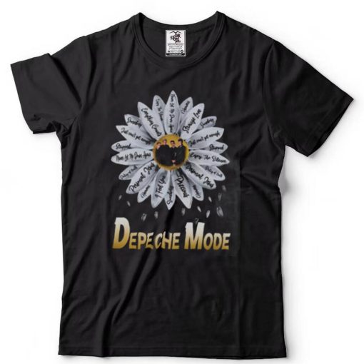 Flower Depeche Mode Band Dave Gahan Martin Gore Andy Fletcher Unisex T Shirt