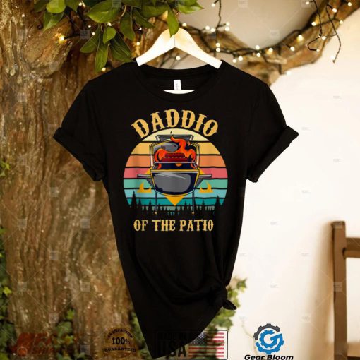 Funny Best Friend Gift Daddio Of The Patio Dads BBQ Barbecue Tank Top