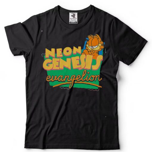 Garfield Neon Genesis Evangelion Shirts