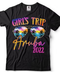 Girls Trip Aruba 2022 Sunglasses Summer Matching Group T Shirt