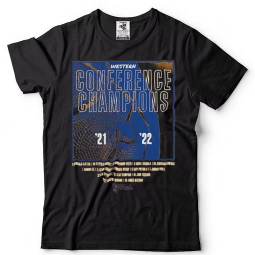 Golden State Warriors Women’s 2022 Western Conference Champions Balanced Attack T Shirt