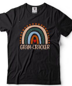 GramCracker Rainbow Grandma Cute Mothers Day GramCracker Shirt