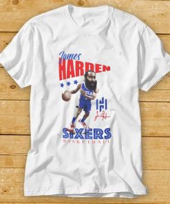 Graphic Design James Harden Philadelphia Sixers Basketball Unisex T Shirt