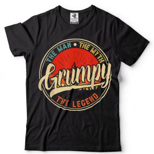 Grumpy The Man The Myth The Legend Father’s Day T Shirt