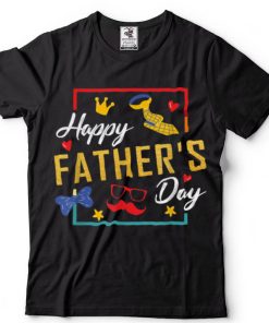 Happy Father’s Day Funny Glasses Mustache Matching Family T Shirt