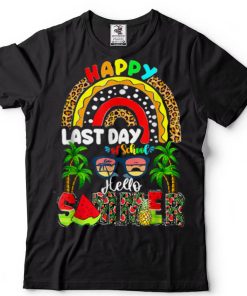 Happy Last Day Of School Hello Summer Teacher Student T Shirt