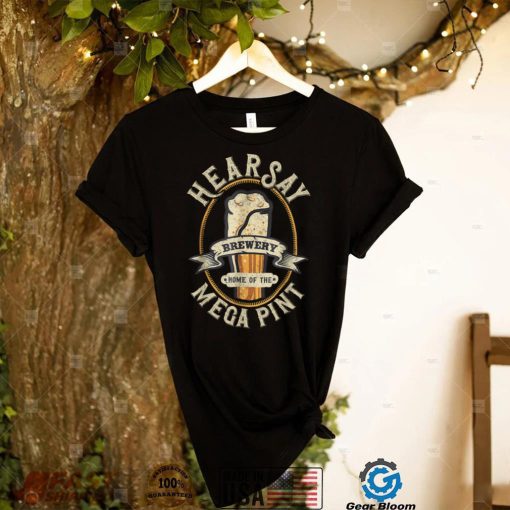 Hearsay Mega Pint Brewing Objection Hear Say Vintage T Shirt