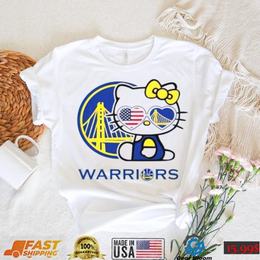 Hello Kitty X Warriors Golden State shirt