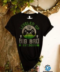 I Leveled Up To Big Brother Est 2023 Promoted To Big Bro Shirt