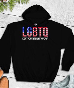 I Support LGBTQ Pro Trump 2024 Let’s Get Biden To Quit T Shirt