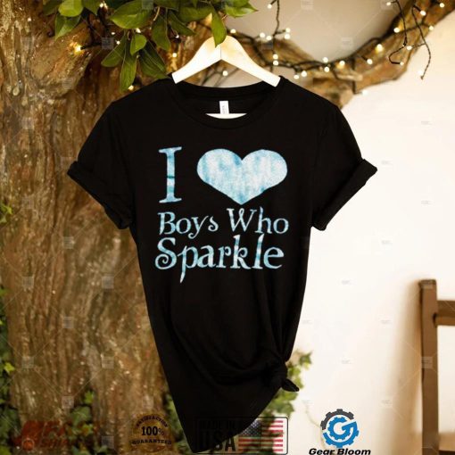 I love boys who sparkle twilight shirt