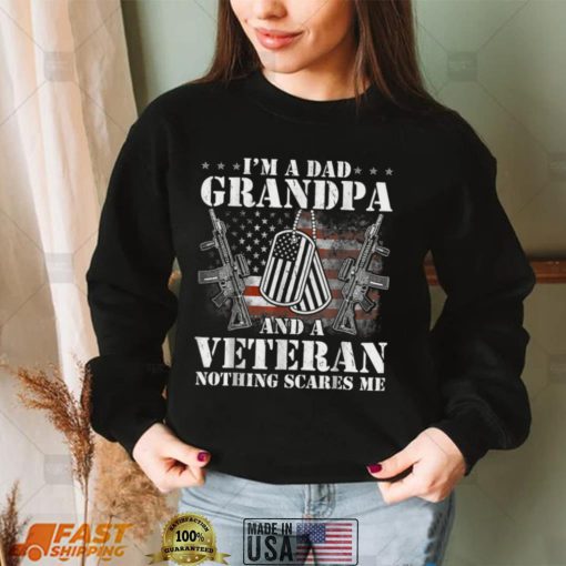 I’m A Dad Grandpa Veteran Father’s Day T Shirt