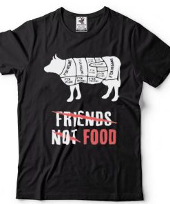 Isaac Butterfield friends not food shirt