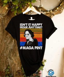 Isnt It Happy Hour Anytime Mega Pint Johnny Depp vintage shirt