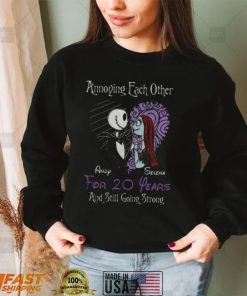 Jack Skellington and Sally annoying each other andy selena for 20 years and still going strong shirt