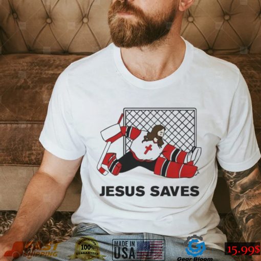 Jesus Saves Hockey Sweatshirt