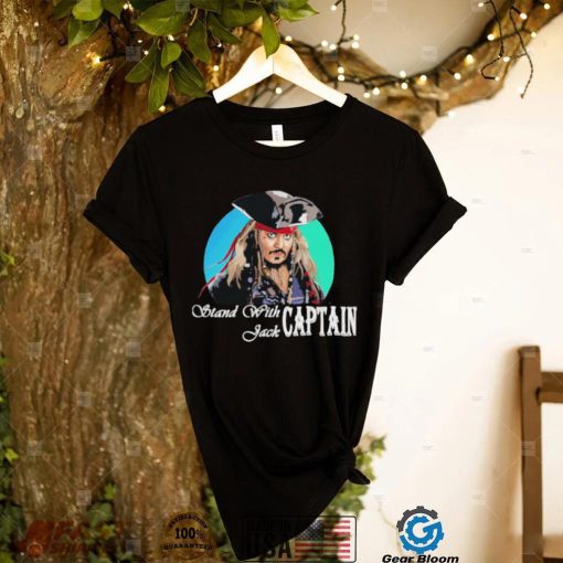 Johnny Depp Stand with Jack Captain Shirt