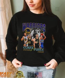 Jordan Poole And Stephen Curry Vintage 90s Style T Shirt