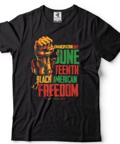 Juneteenth African American Freedom Black Women T Shirt