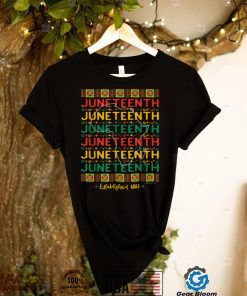 Juneteenth Freedom Day African American Black History T Shirt