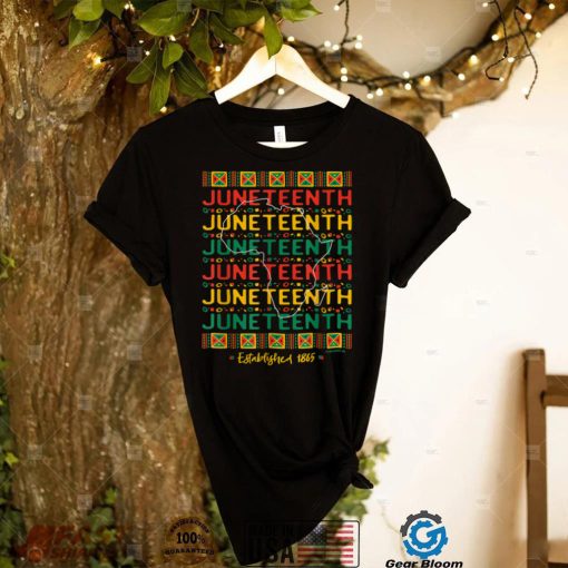 Juneteenth Freedom Day African American Black History T Shirt