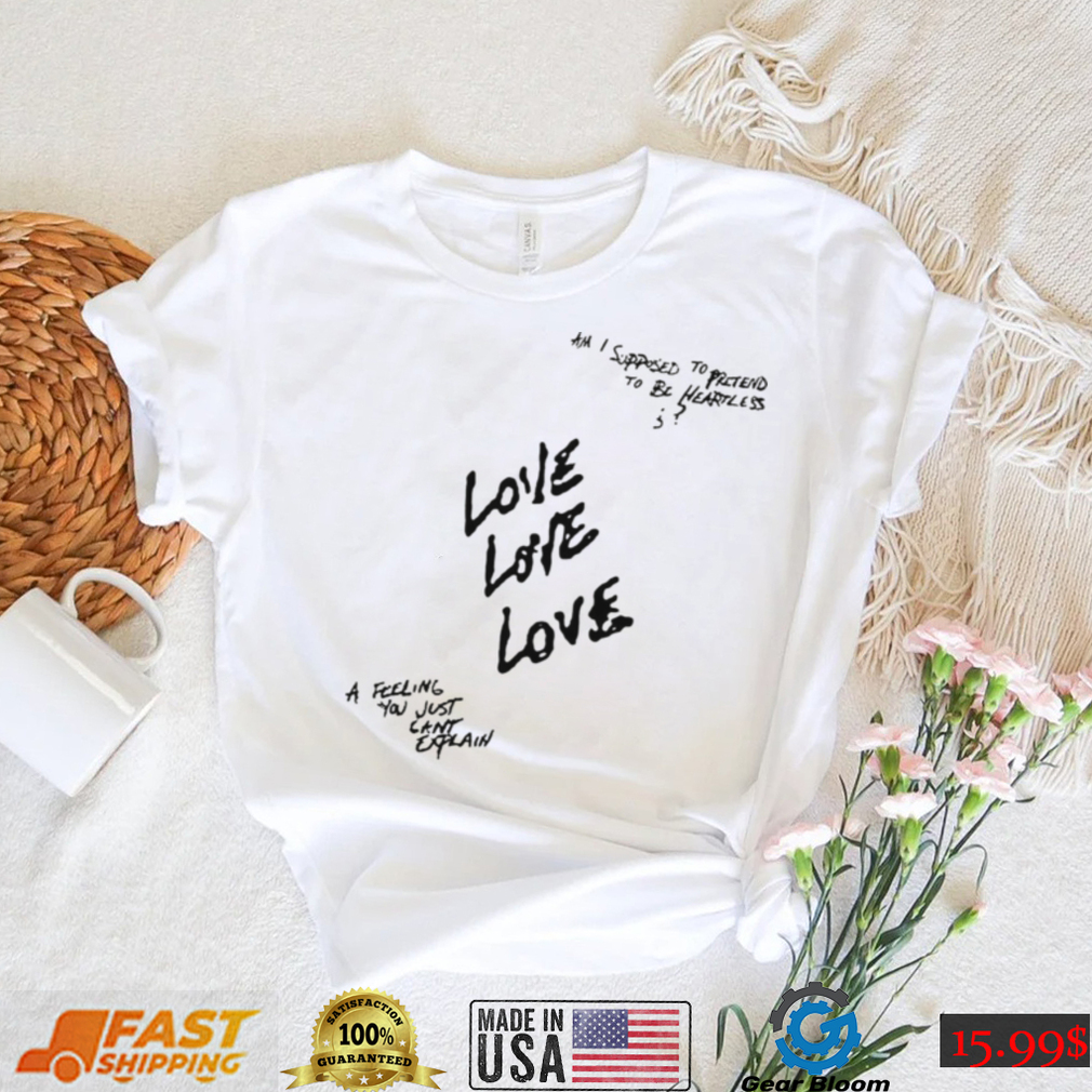 Kanye West (Ye) Ft xxxtentacion – True Love T shirt Black - teejeep