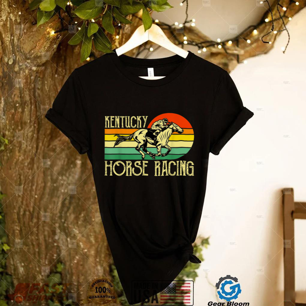 Kentucky Horse Racing Fan Retro Derby Racing Festival Party T Shirt