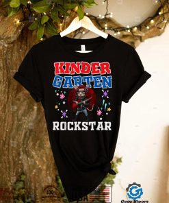 Kids Kindergarten Rock and Roll Star School Grads 2022 T Shirt