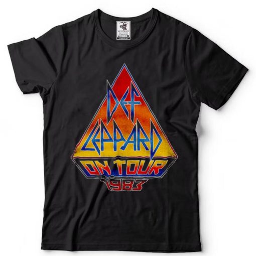 Ladies On Tour 1983 Def Leppard shirt