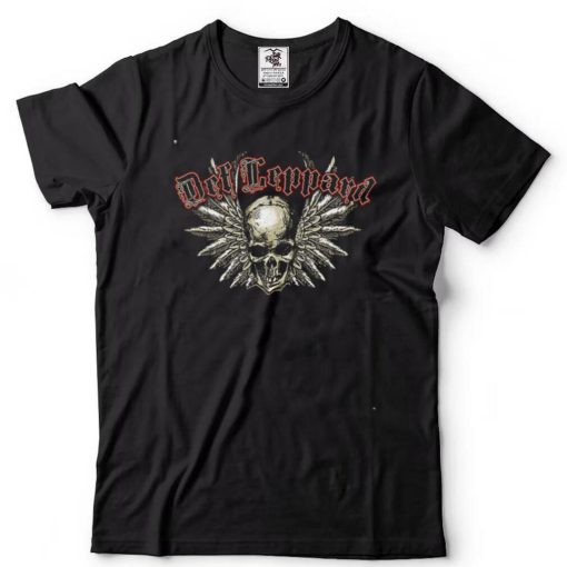 Ladies Skull Def Leppard Shirt