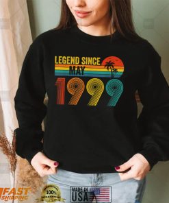 Legend Since May 1999 23rd Birthday 23 Years Old Vintage T Shirt