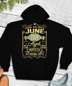Legends Were Born In June 2009 13th Birthday Gift T Shirt