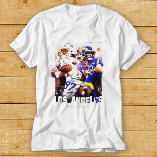 Los Angeles Battle Chargers vs Rams T shirt